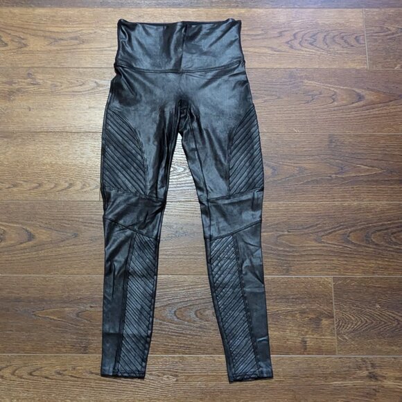 Spanx Moto Faux-Leather Leggings - Picture 3 of 8